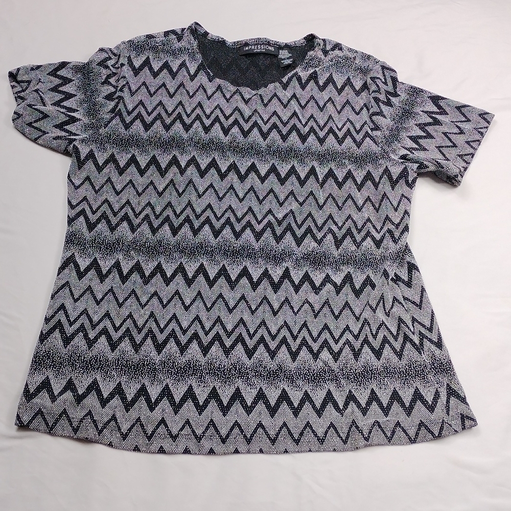 Impressions lifestyle women's large sized top